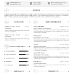 John Miller's Black/White Resume - La Plata, MD.